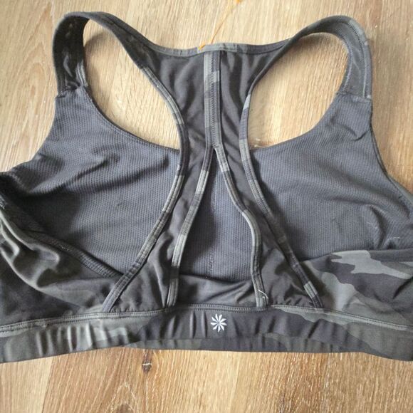 Athleta Black Camouflage Bra - Picture 6 of 7